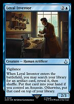 Magic the Gathering Card - Loyal Inventor - MTG Circle