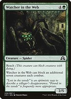 Magic the Gathering Card - Watcher in the Web - MTG Circle