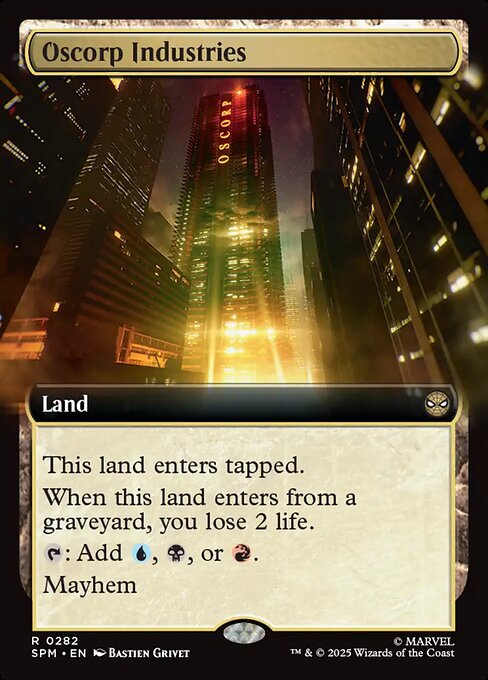 Magic the Gathering Card - Oscorp Industries - MTG Circle