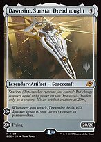 Magic the Gathering Card - Dawnsire, Sunstar Dreadnought - MTG Circle