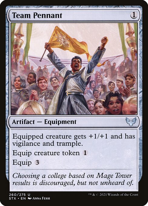 Magic the Gathering Card - Team Pennant - MTG Circle