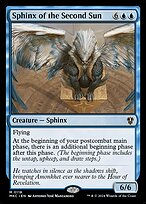 Magic the Gathering Card - Sphinx of the Second Sun - MTG Circle
