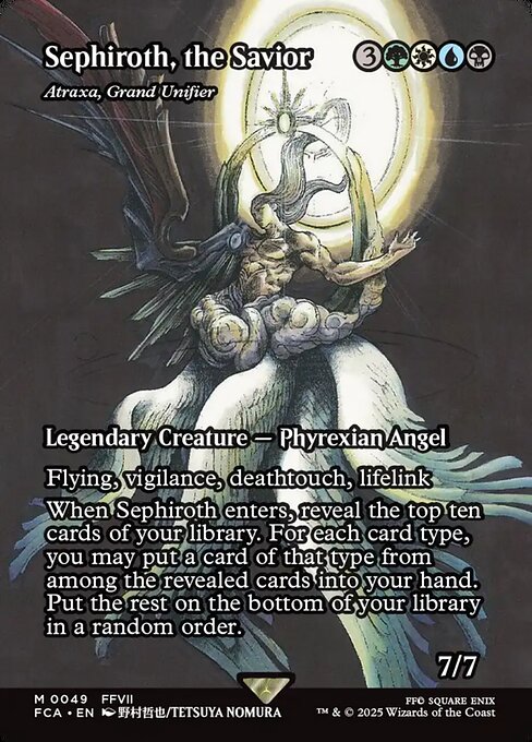 Magic the Gathering Card - Atraxa, Grand Unifier - MTG Circle
