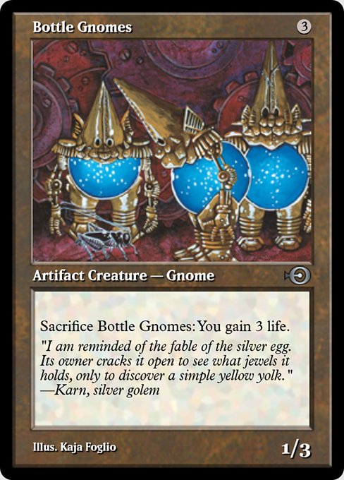 Magic the Gathering Card - Bottle Gnomes - MTG Circle