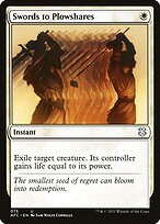 Magic the Gathering Card - Swords to Plowshares - MTG Circle