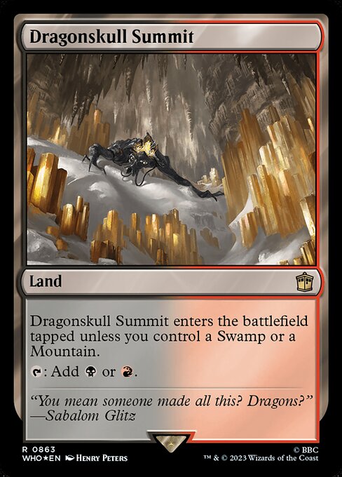 Magic the Gathering Card - Dragonskull Summit - MTG Circle