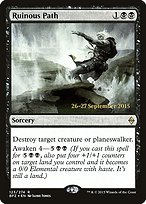 Magic the Gathering Card - Ruinous Path - MTG Circle