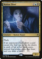 Magic the Gathering Card - Notion Thief - MTG Circle