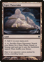 Magic the Gathering Card - Esper Panorama - MTG Circle