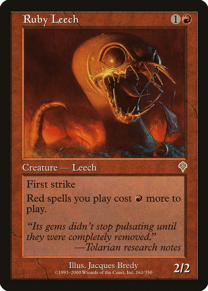 Magic the Gathering Card - Ruby Leech - MTG Circle