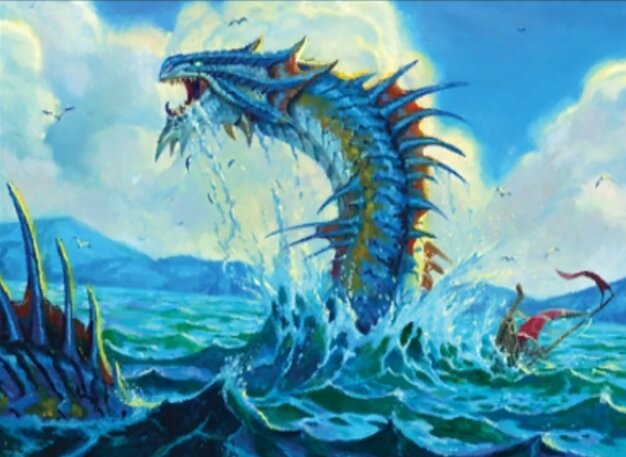Sword Coast Serpent // Capsizing Wave