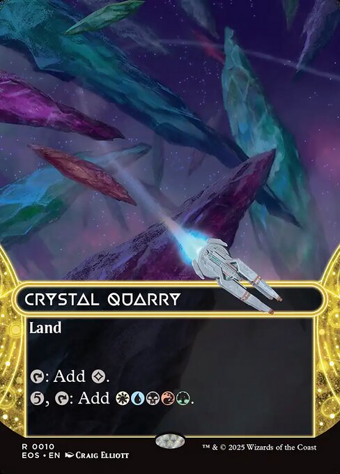 Magic the Gathering Card - Crystal Quarry - MTG Circle