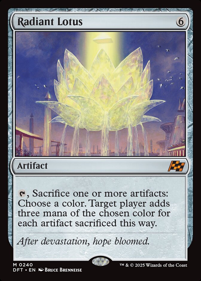 Magic the Gathering Card - Radiant Lotus - MTG Circle