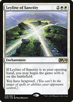 Magic the Gathering Card - Leyline of Sanctity - MTG Circle