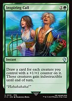 Magic the Gathering Card - Inspiring Call - MTG Circle