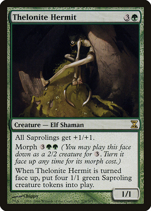 Magic the Gathering Card - Thelonite Hermit - MTG Circle