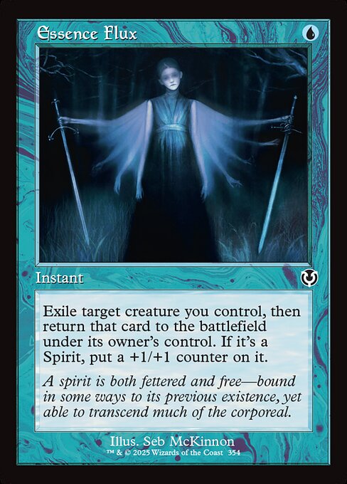 Magic the Gathering Card - Essence Flux - MTG Circle