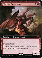 Magic the Gathering Card - Shivan Devastator - MTG Circle