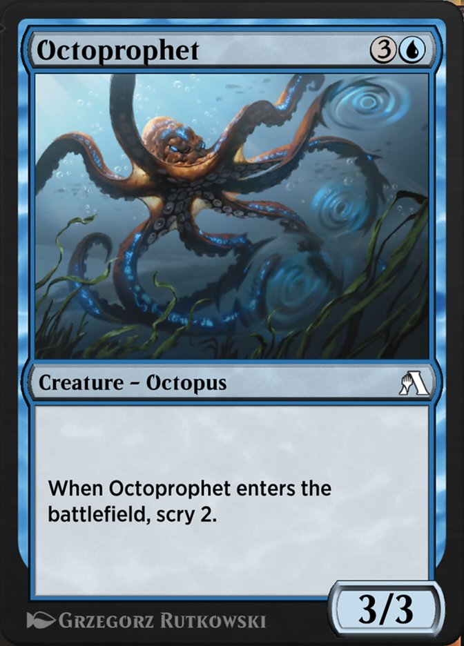 Magic the Gathering Card - Octoprophet - MTG Circle