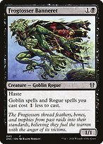 Magic the Gathering Card - Frogtosser Banneret - MTG Circle