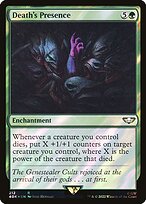 Magic the Gathering Card - Death's Presence - MTG Circle
