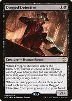 Magic the Gathering Card - Dogged Detective - MTG Circle