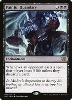 Magic the Gathering Card - Painful Quandary - MTG Circle