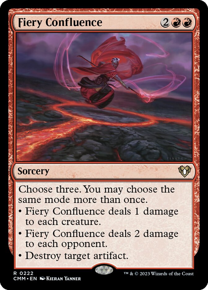 Magic the Gathering Card - Fiery Confluence - MTG Circle