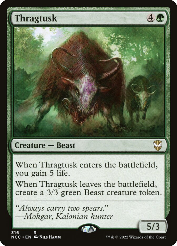 Magic the Gathering Card - Thragtusk - MTG Circle