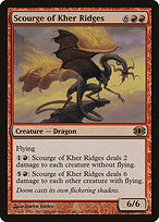Magic the Gathering Card - Scourge of Kher Ridges - MTG Circle