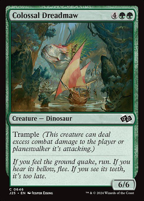 Magic the Gathering Card - Colossal Dreadmaw - MTG Circle