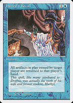 Magic the Gathering Card - Hurkyl's Recall - MTG Circle