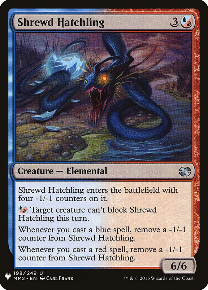 Magic the Gathering Card - Shrewd Hatchling - MTG Circle