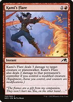 Magic the Gathering Card - Kami's Flare - MTG Circle