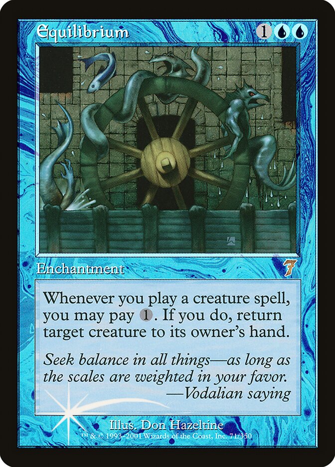 Magic the Gathering Card - Equilibrium - MTG Circle