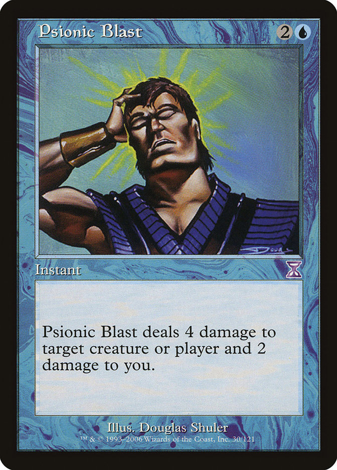 Magic the Gathering Card - Psionic Blast - MTG Circle