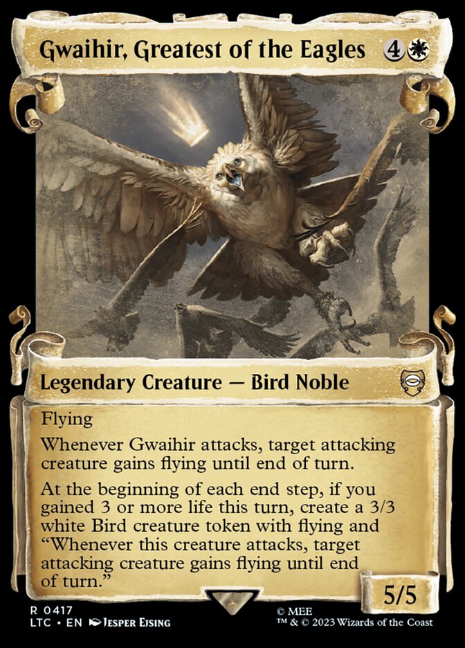 Magic the Gathering Card - Gwaihir, Greatest of the Eagles - MTG Circle