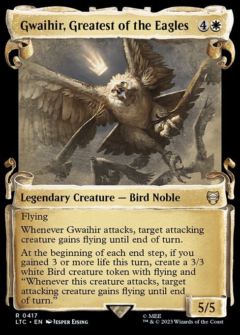 Magic the Gathering Card - Gwaihir, Greatest of the Eagles - MTG Circle