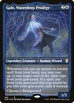 Magic the Gathering Card - Gale, Waterdeep Prodigy - MTG Circle