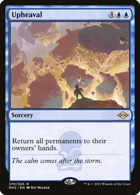 Magic the Gathering Card - Upheaval - MTG Circle