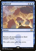 Magic the Gathering Card - Upheaval - MTG Circle