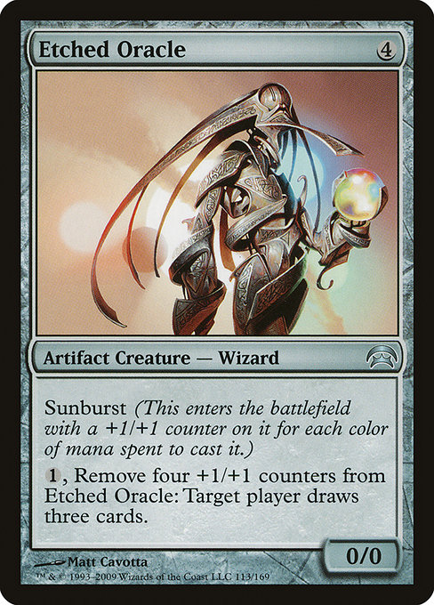 Magic the Gathering Card - Etched Oracle - MTG Circle