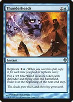 Magic the Gathering Card - Thunderheads - MTG Circle