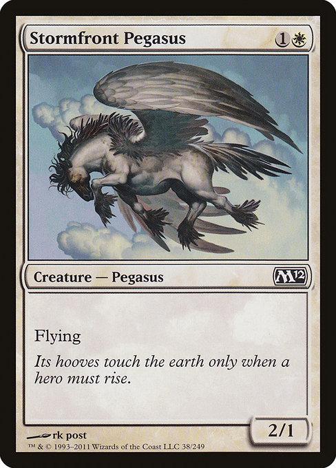 Magic the Gathering Card - Stormfront Pegasus - MTG Circle