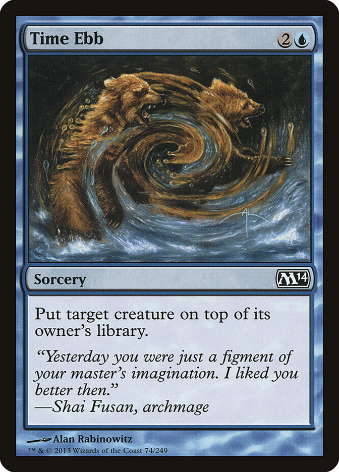 Magic the Gathering Card - Time Ebb - MTG Circle