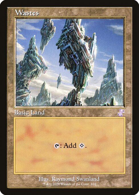 Magic the Gathering Card - Wastes - MTG Circle