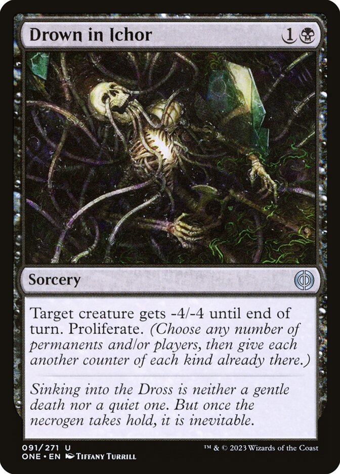 Magic the Gathering Card - Drown in Ichor - MTG Circle