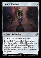 Magic the Gathering Card - Luck Bobblehead - MTG Circle