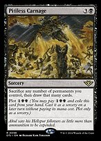 Magic the Gathering Card - Pitiless Carnage - MTG Circle