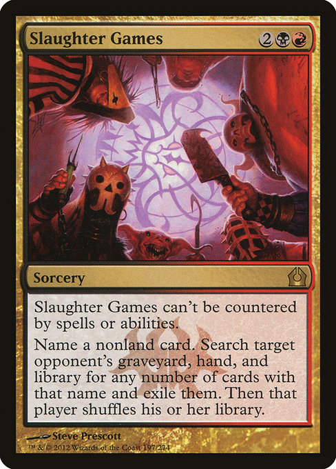 Magic the Gathering Card - Slaughter Games - MTG Circle
